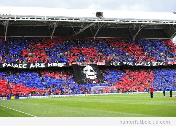 Tifo Crystal Palace vs Spurs, The Saw