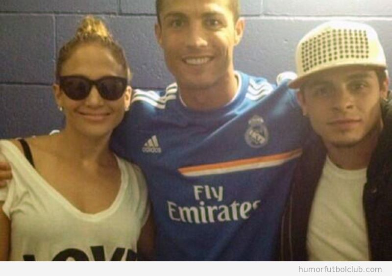Jennifer López y Cristiano Ronaldo