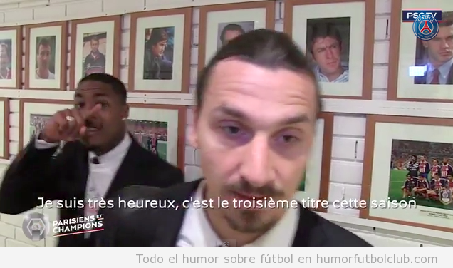 Un hombre se burla de la nariz de Ibrahimovic en una entrevista