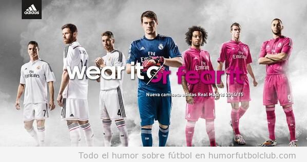 Segunda equipación Real Madrid color rosa
