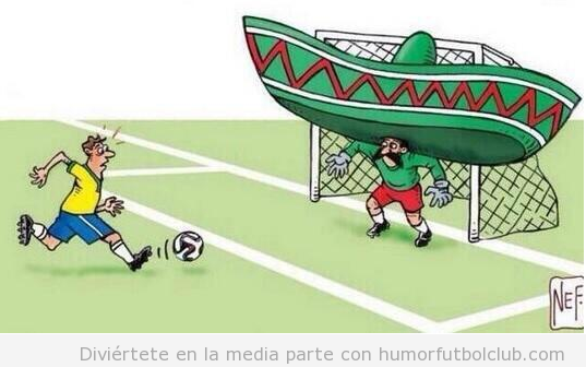 Memes graciosos portero de MExico ante Brasil, Mundial Brasil 2014 2