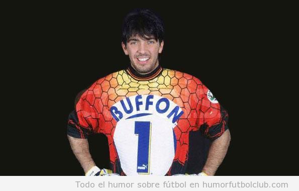 Foto del Debut Buffon con selección italiana en 1997