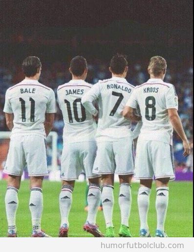 Foto barrerra mas cara del mundo Real Madrid