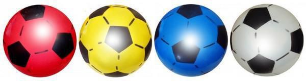 Balones plástico para jugar al fútbol