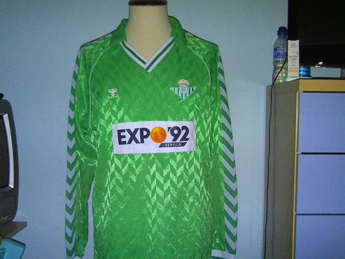 Camiseta antigua Betis Expo 92