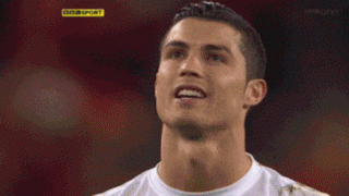 Gif de Cristiano Ronaldo España Portugal diciendo injusticia Eurocopa 2012