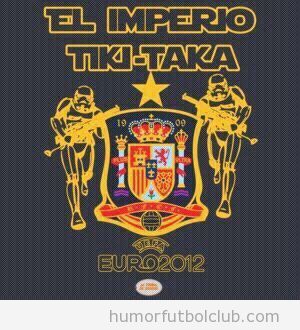 La selección española es el Imperio Tiki Taka de Star Wars