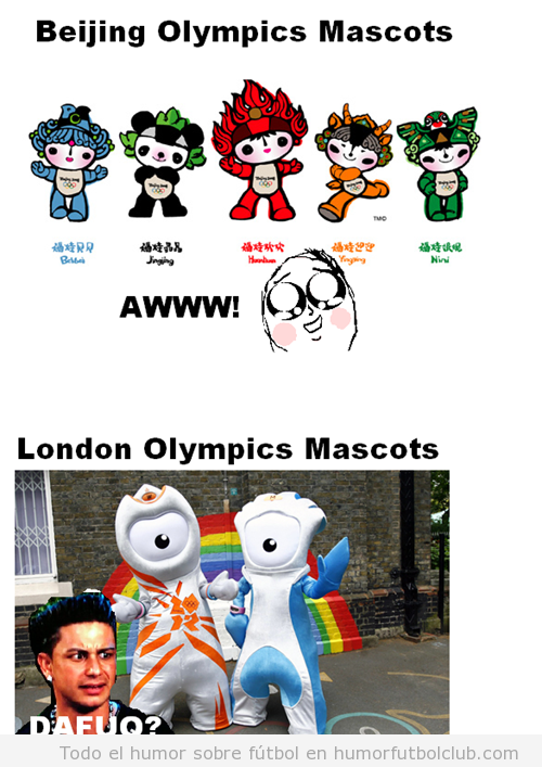 La mascota de los Juegos Olímpicos de Londres 2012 es un poco rara