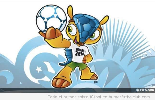 Fuleco, la nueva mascota del mundial de Fútbol Brasil 2014