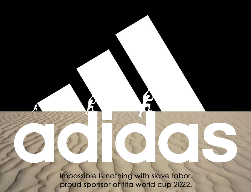 Logos anti esclavitud patrocinadores Mundial Fútbol Qatar 2022 - 5